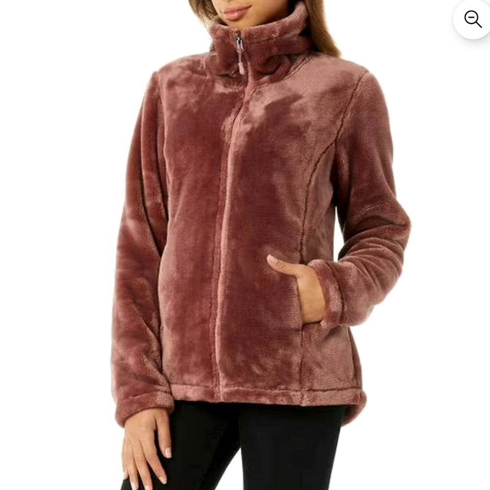 32 Degrees Women's Teddy Jacket - Mauve